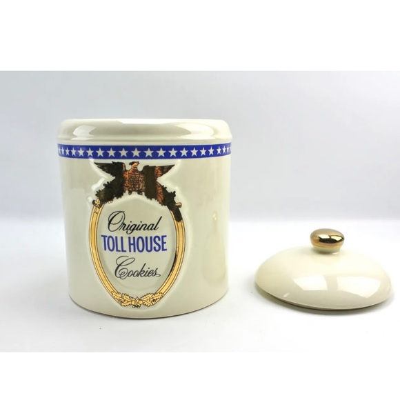 Original Nestle Toll House Cookie Jar VTG - Picture 3 of 4